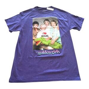 NEW GOLDEN GIRLS Graphic T SHIRT LG TEE Men's Women's I Heart Miami Cotton Blend
